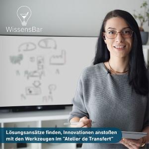 Mit den mit den Werkzeugen im "Atelier de Transfert" bietet Janina Müller Lösungsansätze für Unternehmen, die Prozesse optimieren oder Innovationen vorantreiben möchten