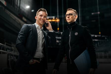 v.l.: Die Geschäftsführer Markus und Andreas Baulig