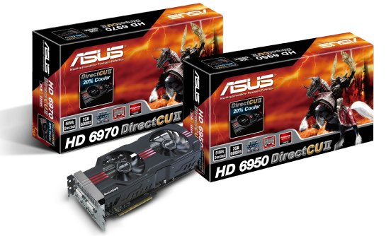 PR ASUS HD 6970 and HD 6950 DirectCU II graphics cards with boxes.jpg