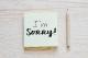 I'm sorry!