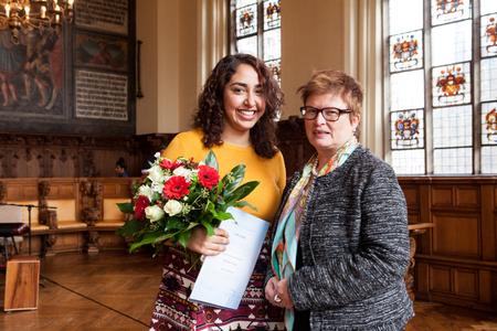 Erstsemester Begrussung In Der Oberen Rathaushalle Hochschule Bremen Pressemitteilung Pressebox