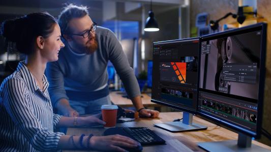 easyDCP ist die führende Lösung für die Erstellung, Wiedergabe und Verschlüsselung von Interop und SMPTE-konformen DCPs und IMF-Paketen auf Standardrechnern. (Symbolfoto Postproduktion), Bildquelle: AdobeStock
