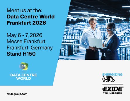Exide to showcase latest energy storage solutions for data center applications at DCW Frankfurt.jpg