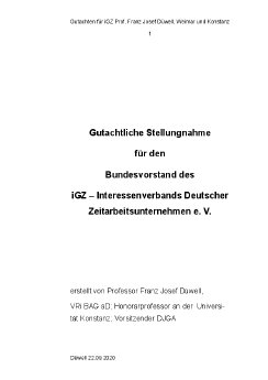 Gutachterliche Stellungnahme Prof FJ Düwell -Zeitarbeitsverbot in der Pflege-22-09-2020.pdf