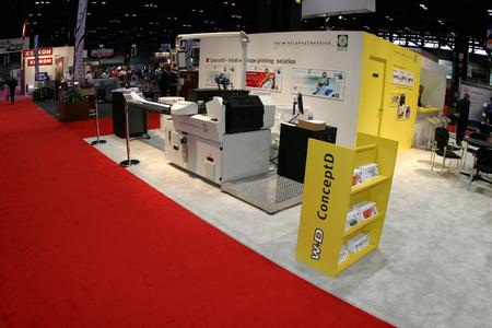 The ConceptD provides high quality, high volume ink jet printing for the personalized direct mail segment capable of up to 30,000 envelopes per hour inkjet with variable data