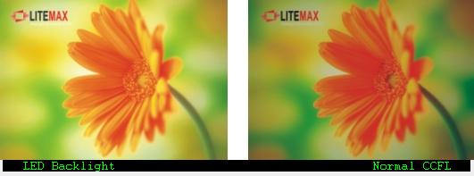 Links: mit Durapixel – rechts: ohne Durapixel