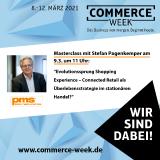 Commerce Week 2021: Masterclass der PMS Perfect Media Solutions am 9.3. zum Thema "Connected Retail"