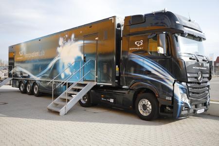 Seit 2016 ist das InnovationLab des Elektrogroßhändlers Sonepar europaweit unterwegs, um Unternehmen für die Trendthemen wie Industrie 4.0 zu sensibilisieren. Bild: Sonepar Deutschland GmbH