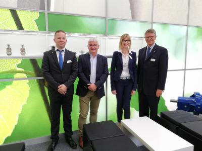 Ausweitung des Serviceangebotes: Vertreter der CP Pumpen GmbH und der SMW Service und Pumpentechnik GmbH