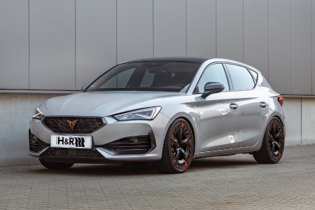Leon Cupra mit H&R Sportfedern