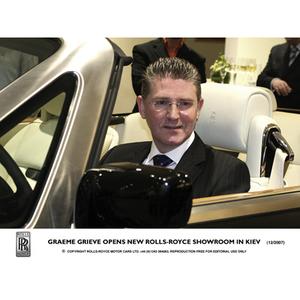 Graeme Grieve opens new Rolls-Royce Showroom in Kiev (12/2007)