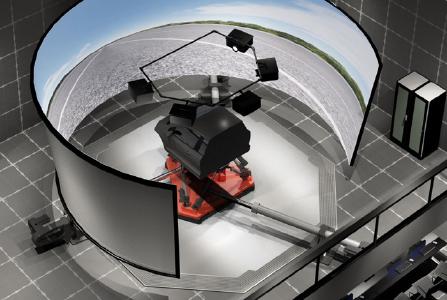 The new SimCenter will house North America’s first industry-leading VI-grade DiM 250 series motion platform