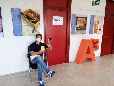 Impfbeginn bei Aumüller Aumatic