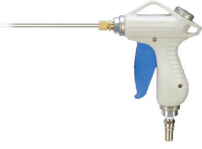 Die Druckluft-Blaspistole der Serie VMG-X54 sorgt dank Dosierfunktion für noch mehr Flexibilität und Sicherheit beim Abblasen von Werkstücken mit geringem Gewicht und/oder empfindlicher Oberfläche / Foto: SMC Deutschland GmbH