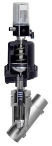 Thanks to its difficult-to-ignite PTFE seals, the GEMÜ 554 control valve is perfectly suited to oxygen applications