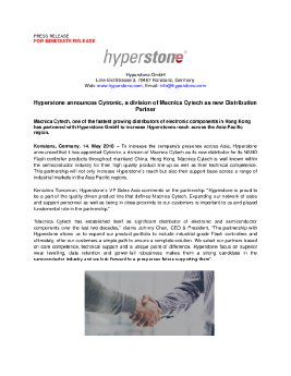 Hyperstone_PressRelease_Cytronic_DistributionPartner.pdf