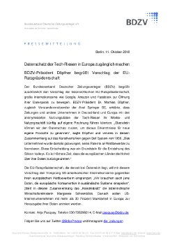 20181011_BDZV begrüßt Vorschlag EU-Ratspräsidentschaft.pdf