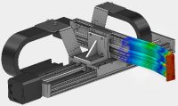 Präzise strukturmechanische Auslegung eines Positioniertisches mit der Software Ansys Mechanical