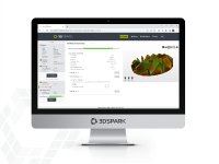 Ein Tool zur schnellen Kalkulation von Druckbarkeit und Kosten von Bauteilen hat das Hamburger Startup 3D Spark entwickelt. Mitgründer und Mitgeschäftsführer Ruben Meuth stellt die Softwarelösung zum Rapid.Tech 3D-Fachkongress in Erfurt vor. Foto: 3D Spark 