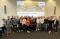 Gruppenfoto der Fachgruppensitzung Drucktechnologien bei Robert Bosch in Renningen