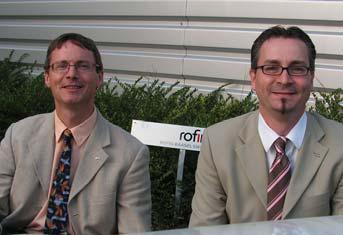 Links: Joachim Vogt, Rechts: René Pamer