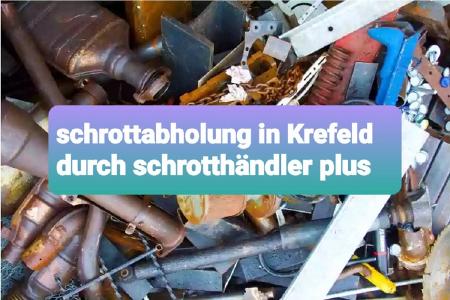 kostenlose Schrottabholung Krefeld Wir sind mobil und kommen dort hin wo Sie uns brauchen. Schrottabholung direkt vor Ort, immer in Ihrer Nähe! Wir sind Schrotthändler, die in ganz Krefeld Und Umgebung unterwegs sind.