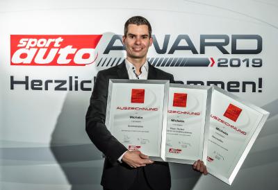 Bei der Leserwahl des Fachmagazins "sport auto" erreichen die Reifen von Michelin dreimal Platz eins. Foto: sport auto