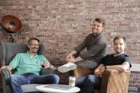 Die neuen Führungskräfte Michael Göttges, Patrick Dörfler und Daniel Marx