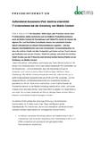[PDF] Pressemitteilung: Außendienst-Accessoire iPad: doctima unterstützt