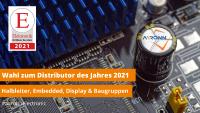 Wahl zum Distributor des Jahres 2021 - Aaronn Electronic GmbH