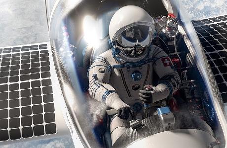 Das von SunPower und der NASA gebaute Solarflugzeug namens Helios © SunPower