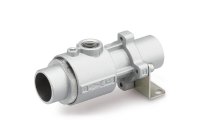 Der neue Volumenstromverstärker der Serie ZHV kann sowohl als Ausblasimpuls- oder Vakuumeinheit wartungsfrei verwendet werden und den Durchfluss beim Ansaugen um das 3-Fache und beim Ausblasen um das 4-Fache verstärken.