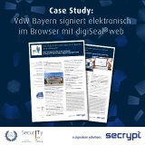 Case Study: VdW Bayern nutzt elektronische Signaturlösung digiSeal web von secrypt