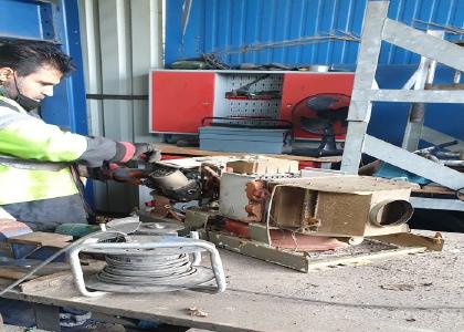 Schrottabholung Recklinghausen zum Kunden Altmetall kostenlos ab