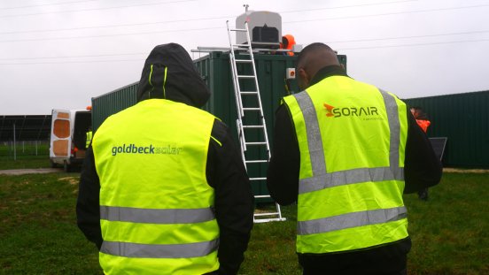 GOLDBECK SOLAR Implements Sorair Drone Automation.JPG