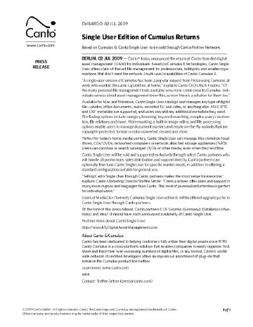 2009.07.02.CantoSingleUserAnnounce.pdf