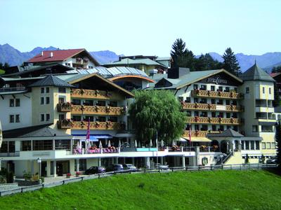 Sonnenwärme verwöhnt Spa-Gäste