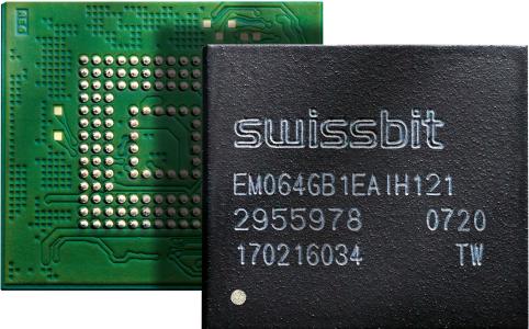 Swissbit EM-20 e.MMC mit FW 2.0 / Bildquelle: Swissbit