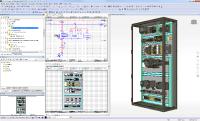 WSCAD Cabinet Engineering ermöglicht modernste 3D-Schaltschrankaufbauten inklusive Fertigungssteuerung ohne Zusatzkosten