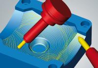 hyperMILL® MAXX Machining: 5-Achs-Tangentialbearbeitung für beliebig krümmungsstetige Flächen / Bildquelle: OPEN MIND