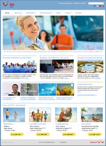 Webdesign Agentur Joomla - Beispiel: TUI Service AG