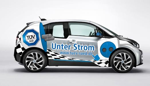 Unter Strom: die BMW i3 von TÜV SÜD Auto Service