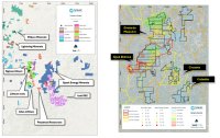 Abbildung 1. Lage des Projekts Arapaima von Spark Energy Minerals im Lithium Valley, Brasilien, mit Darstellung der priorisierten Lithium- und Gallium-REE-Ziele (rechts) im Verhältnis zu Gebieten von Mitbewerbern (links).