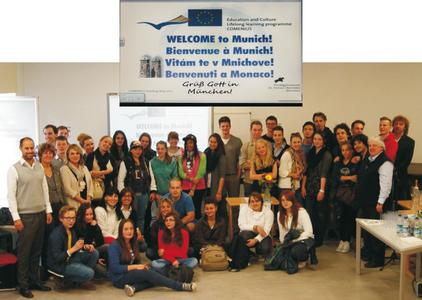 Comenius-Treffen am Überreiter Gymnasium, Bild: Münchner Schulstiftung – Ernst v. Borries