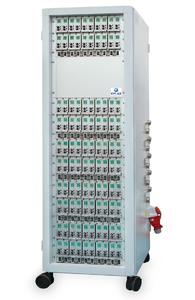 Full view of the test block