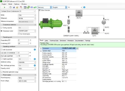 R515B is now in the BITZER software