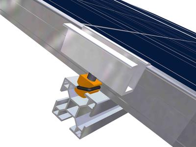 Das neue Schnellmontagesystem von Altec reduziert den Montageaufwand bei Dach- und Freilandanlagen auf ein Minimum