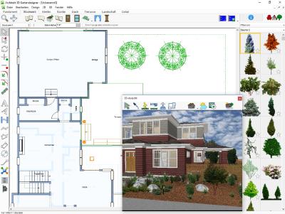 Ideal für die Planung von Inneneinrichtung und Garten: Architekt 3D x9