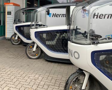 E-Lastenräder Swobbee Hermes Berlin (Copyright Hermes)