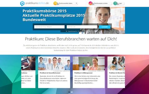Praktikumsbörse mit aktuellen Praktikumsplätzen und nützlichen Informationen rund um das Thema Praktikum und Studium